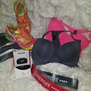 Lightly padded sports bra