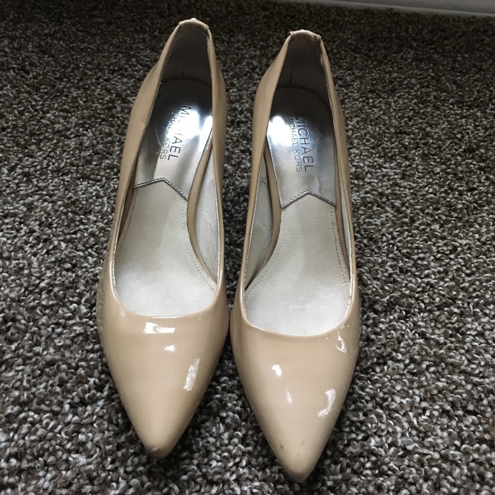 Nude Point Toe Michael Kors Heels