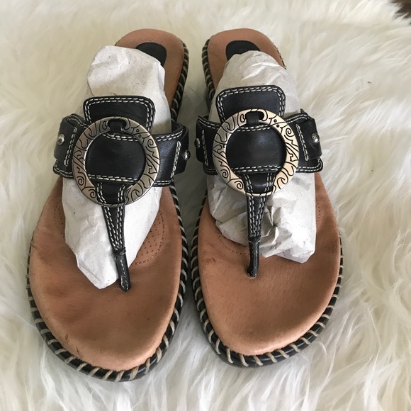 Minnetonka Shoes - Minnetonka wedge sandals