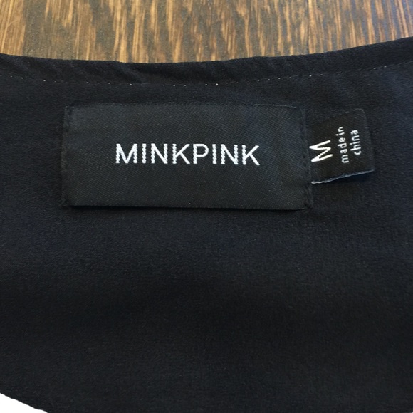 NWOT MINKPINK Polka Dot Top - Picture 5 of 8