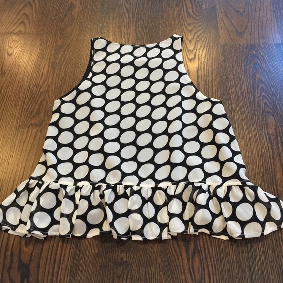 NWOT MINKPINK Polka Dot Top - Picture 6 of 8