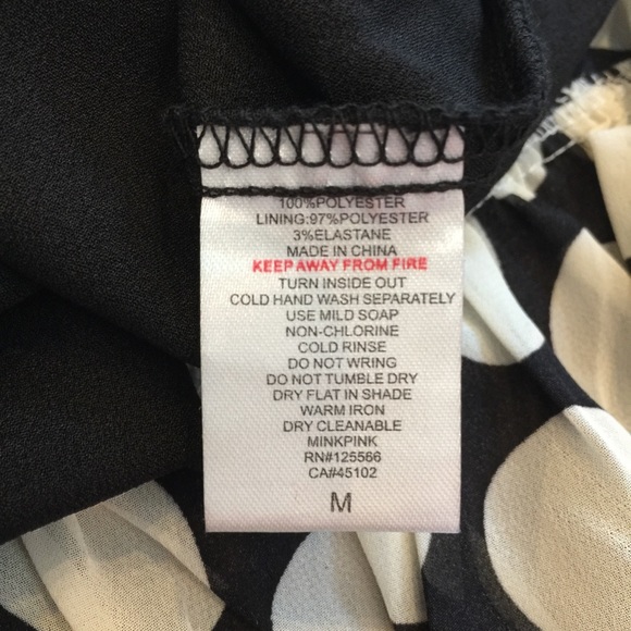 NWOT MINKPINK Polka Dot Top - Picture 8 of 8