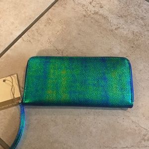 Metallic Wallet/Wristlet