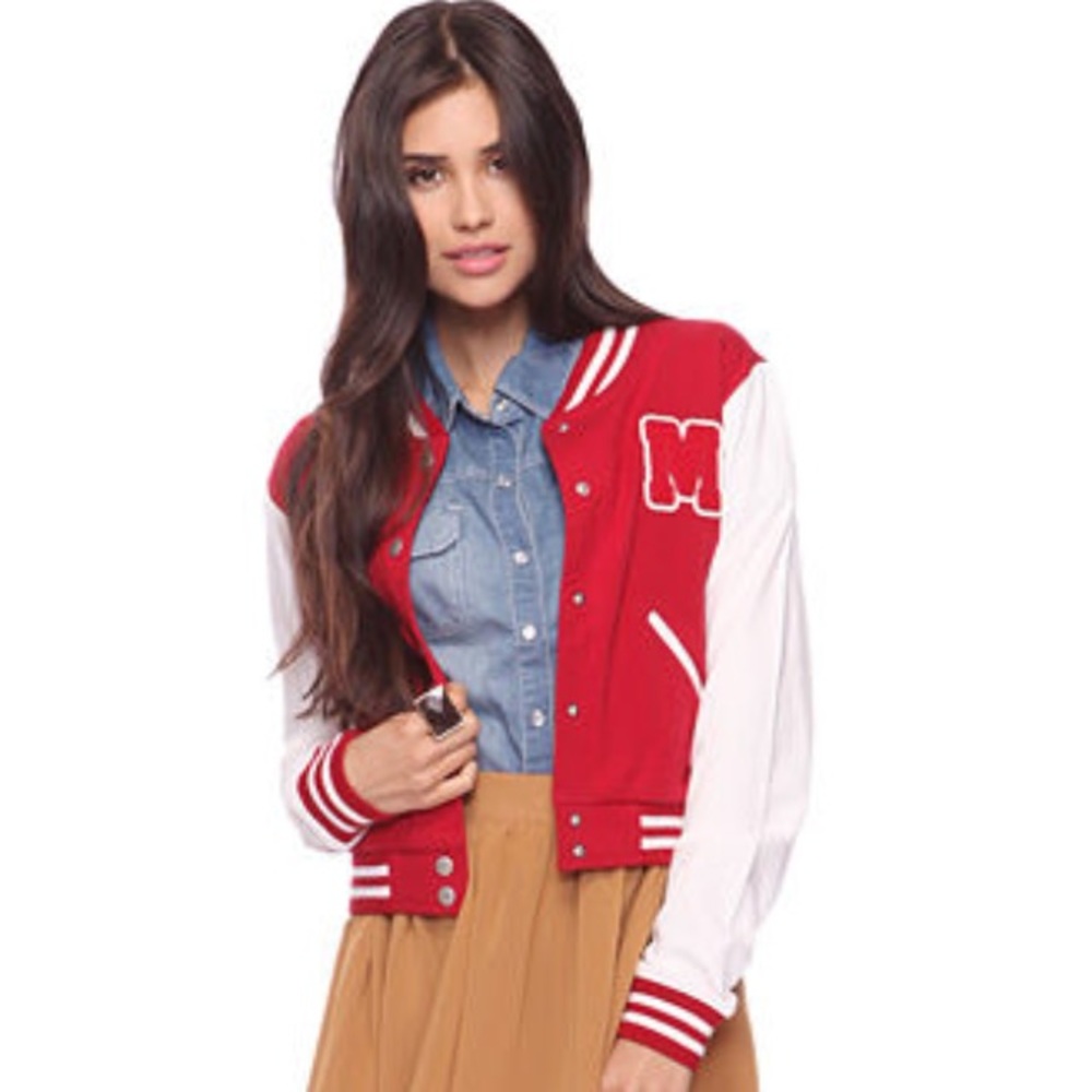 Lightweight Letterman jacket