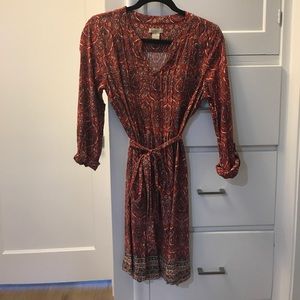 Lucky brand wrap dress.