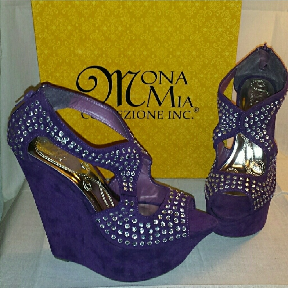 Purple wedges