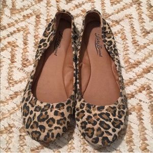 Lucky Brand Cheetah Print Flats