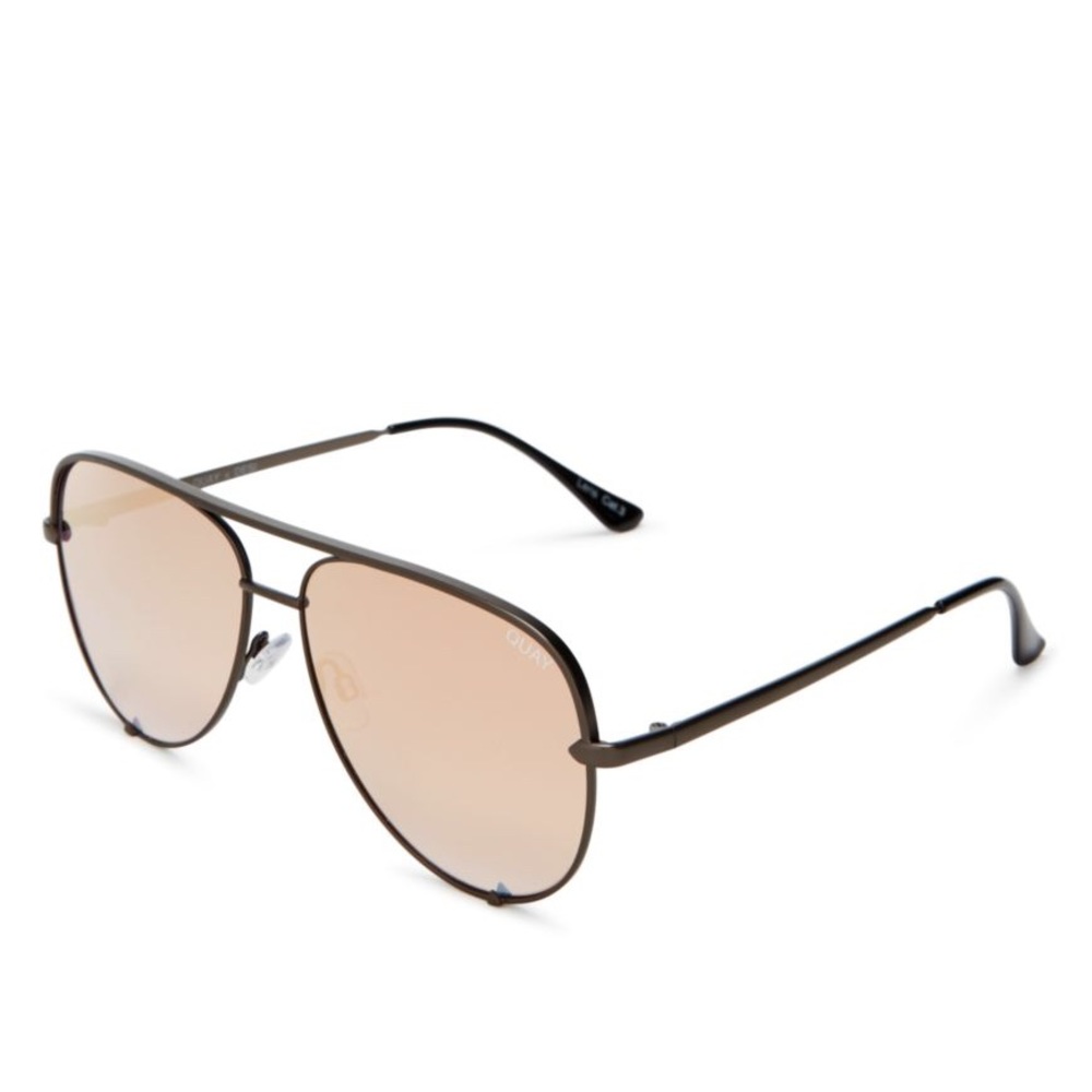 Quay Australia Desi High Key Gunmetal Rose Gold - Picture 4 of 5