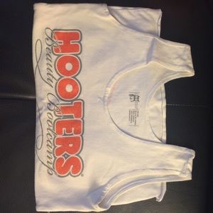 Hooters "beauty boot camp" Lycra