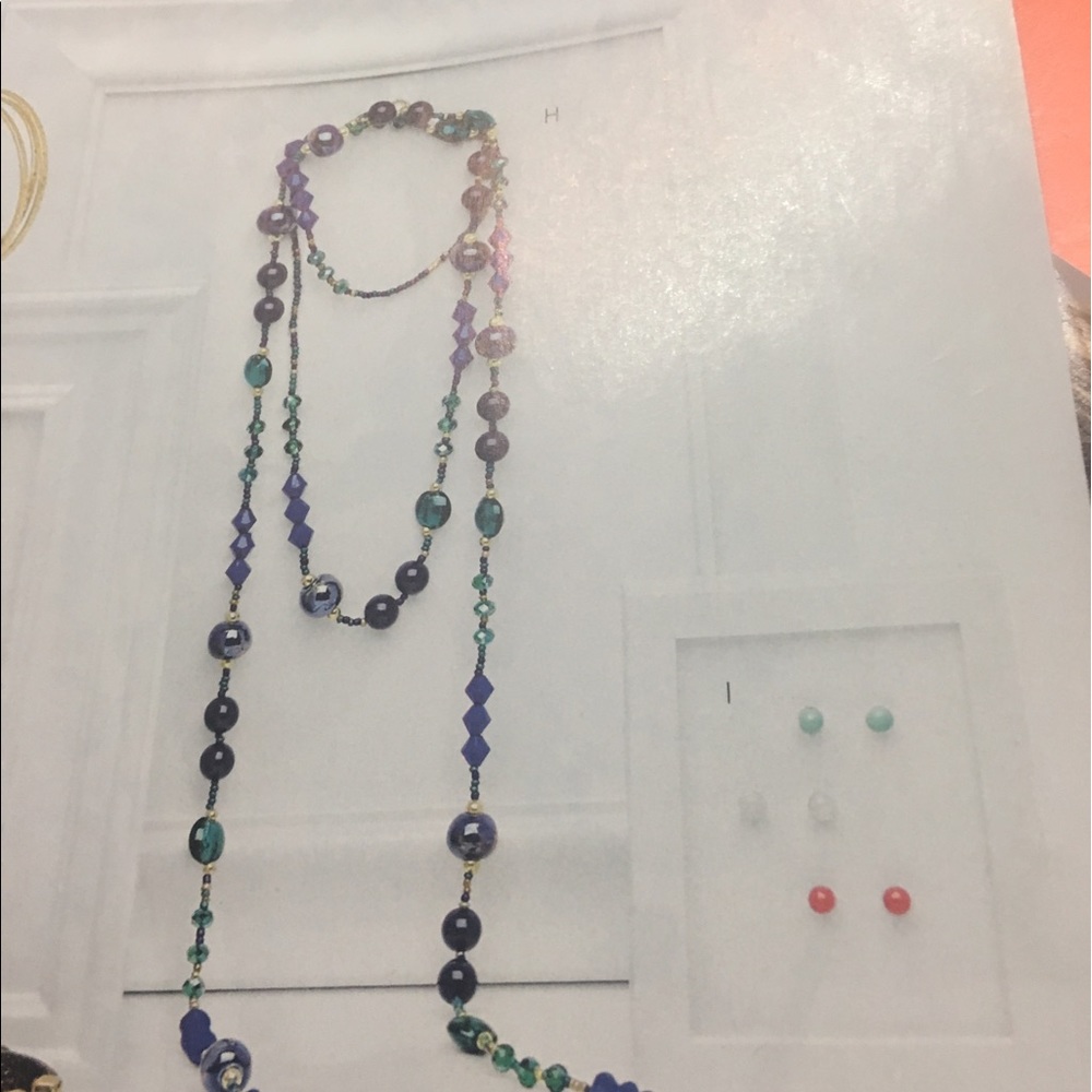 Cobalt Premier Designs Necklace