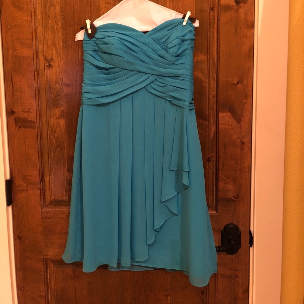 David’s Bridal Style F14847 Chiffon Dress