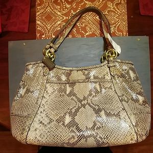 Coach Snake Skin Purse