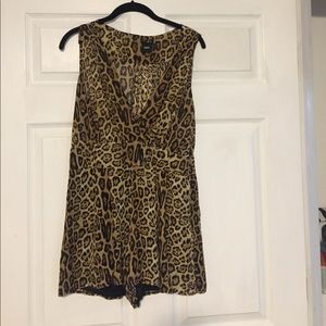 ASOS Leopard Romper