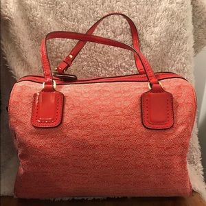 Burnt Orange Coach Purse