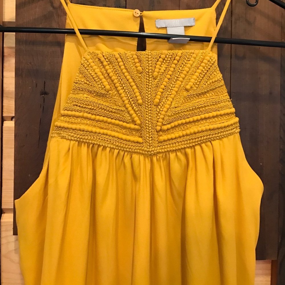 NWOT - Mustard Yellow Shift Dress