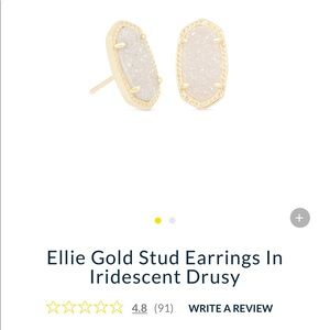 Kendra Scott Ellie Stud Earrings Gold