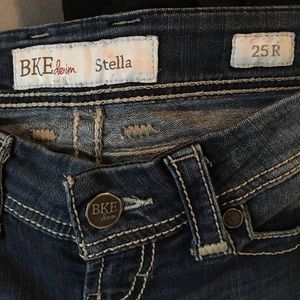 BKE Dark wash Skinny jeans