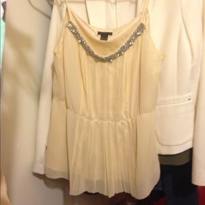 J. Crew Silk Embellished Cami