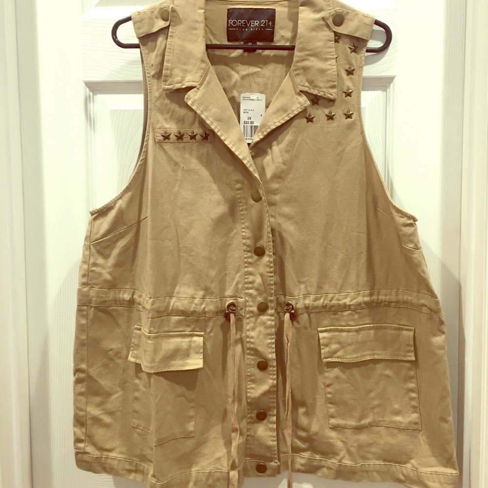 NWT Forever 21 Utility Vest