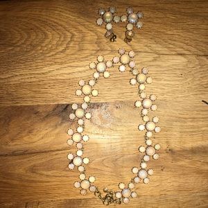 J. Crew necklace and earring set