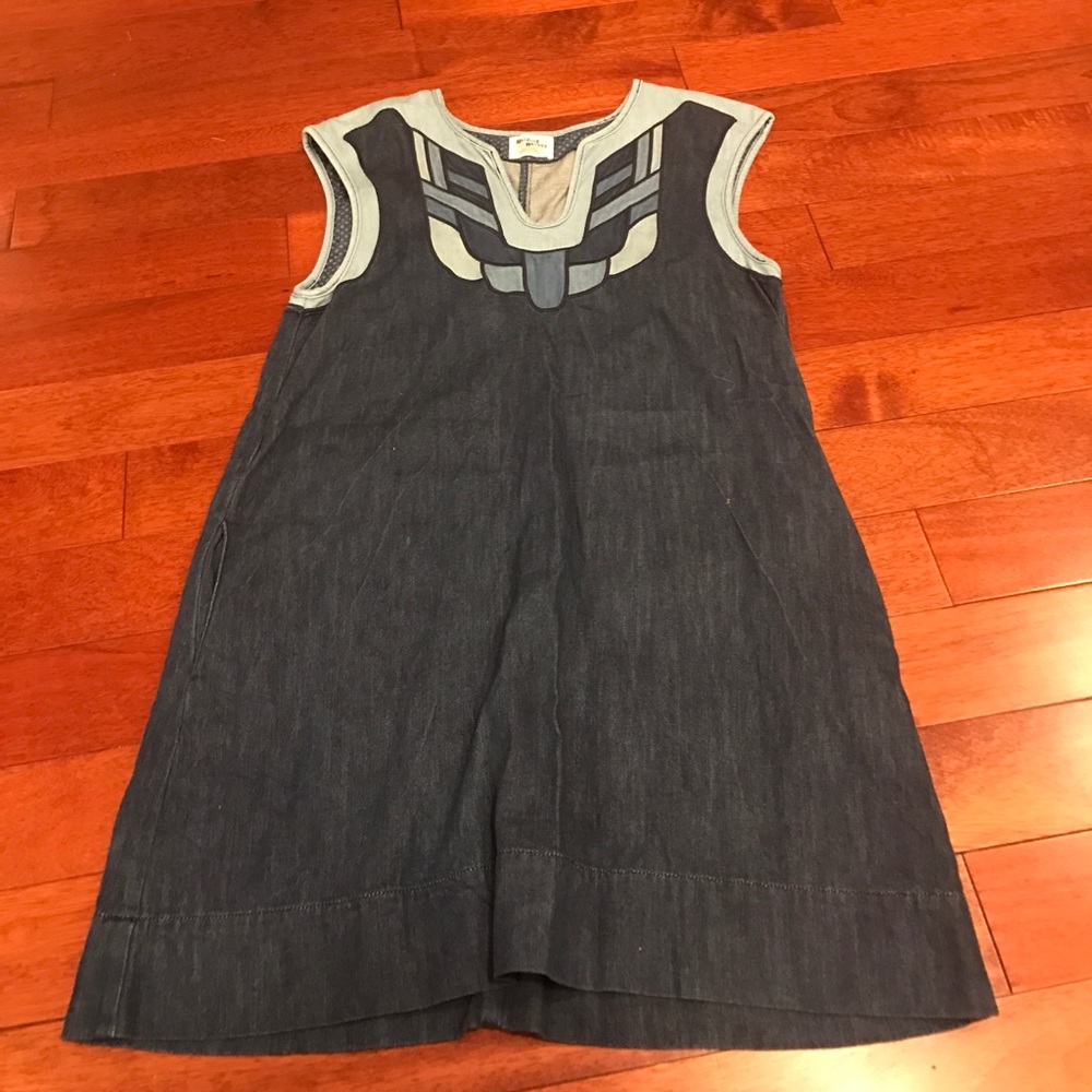👠Anthropologie denim dress
