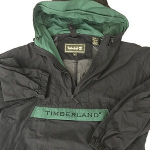 timberland windbreaker hooded pullover