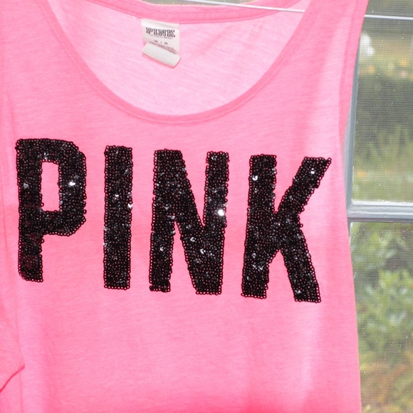 SOLD vs pink bling top - Picture 2 of 3