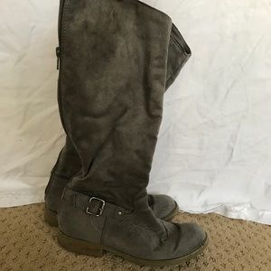 Grey Boots