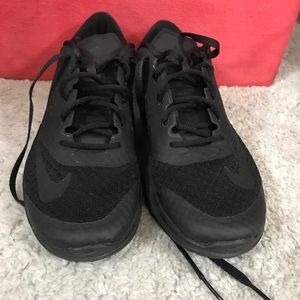 All black Nike sneakers!!