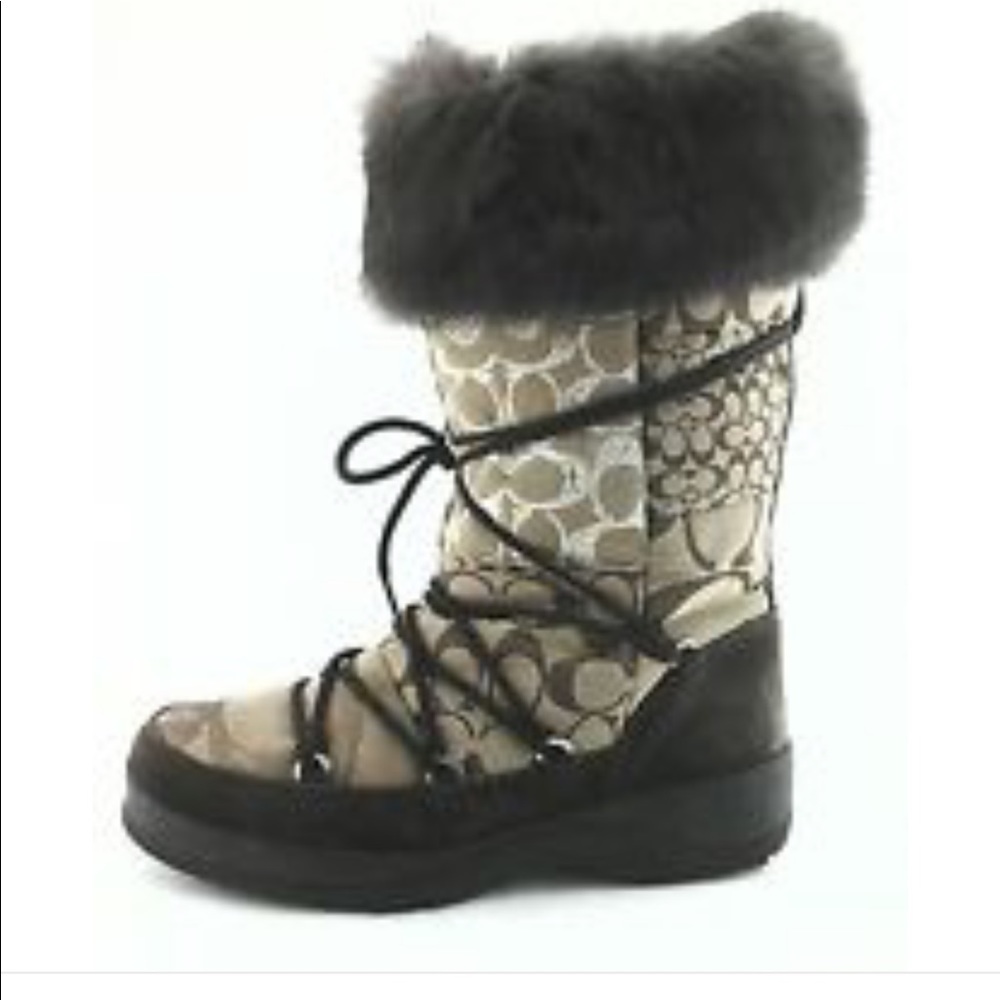 Coach snow boots