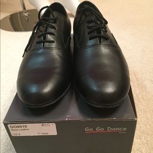 Men's ballroom smooth dance shoes