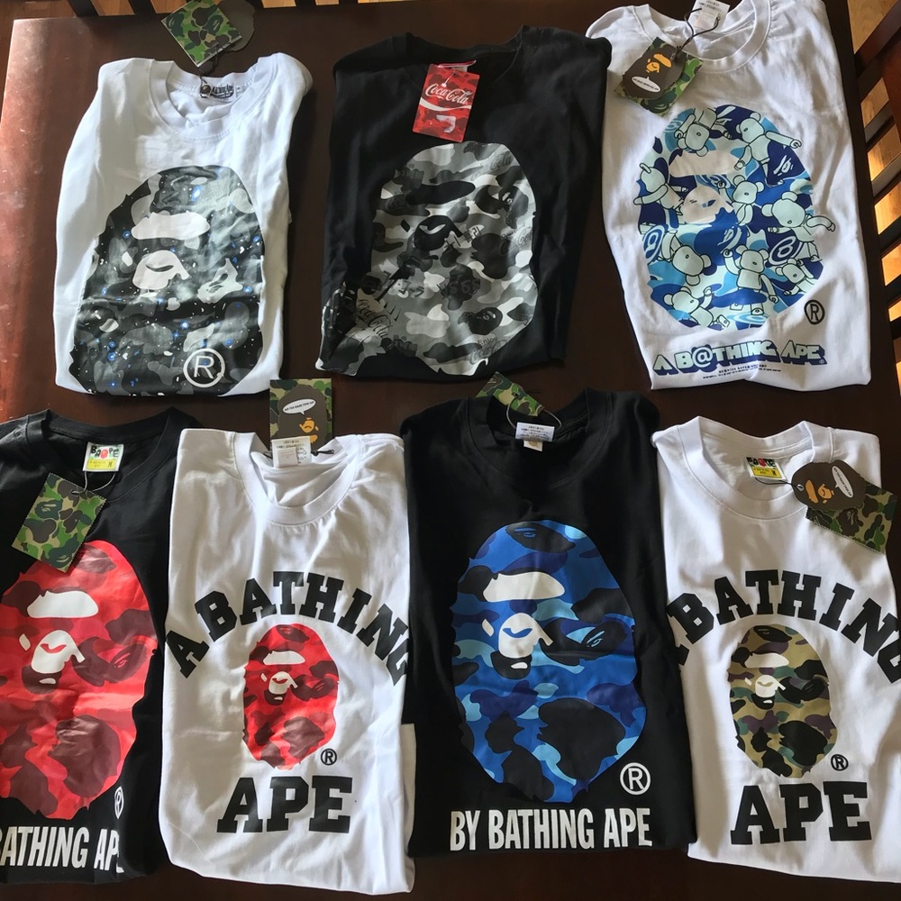 Medium Bape Shirts