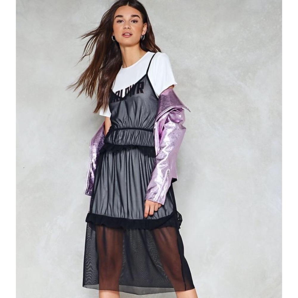Nasty Gal Girl Power Tee Dress