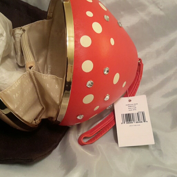 Hold Kate Spade mushroom clutch - Picture 5 of 7