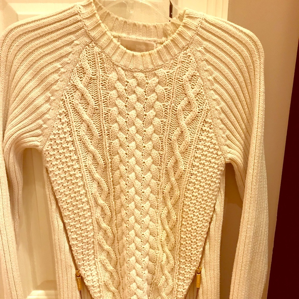 Michael Kors cable knit sweater