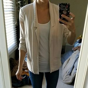 Ivory Blazer LC Lauren Conrad Cream Blazer