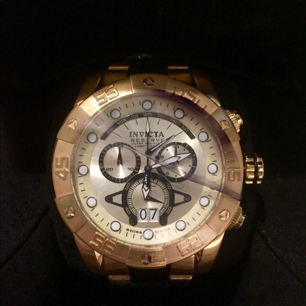 Invicta water resistant watch!
