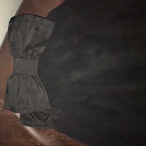 Strapless party dress