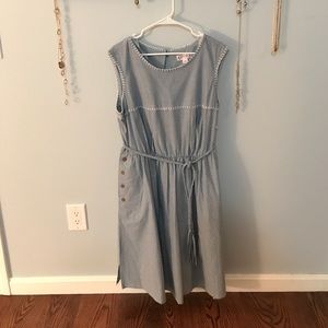 NWOT Nanette Lepore chambray dress