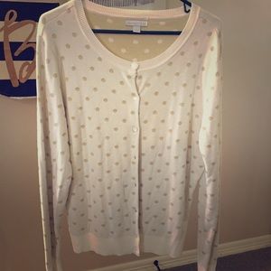Gold and Cream Sweater