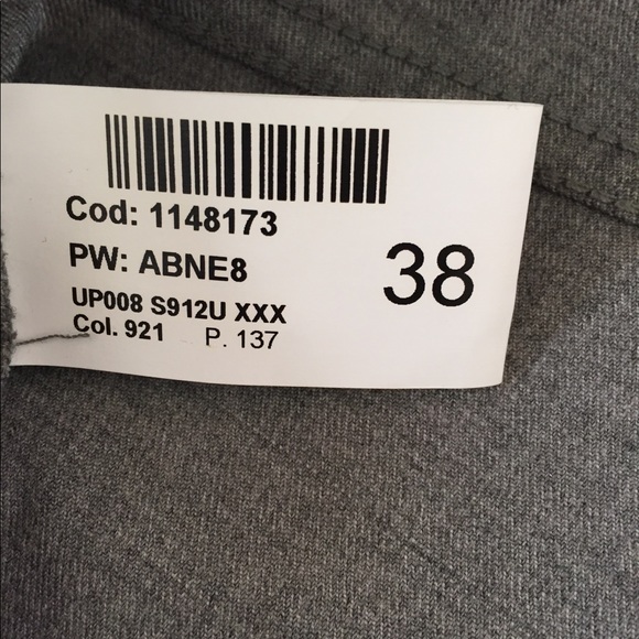 Dondup mens flat front dress pants, made in Italy