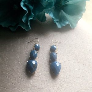 Blue earrings