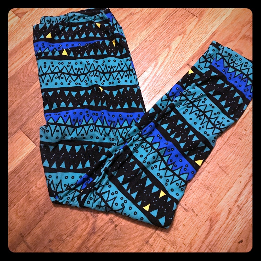 Lularoe Unicorn Monster Print Tall and Curvy