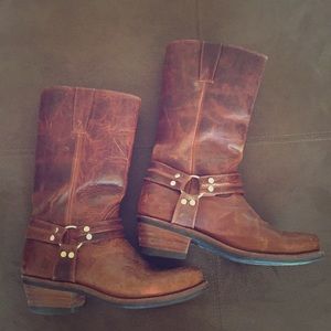 Gorgeous handmade leather Guatemalan Boots