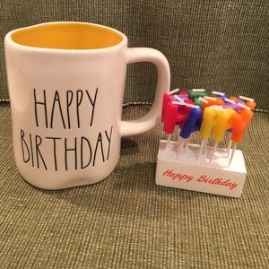 Rae Dunn Birthday Mug