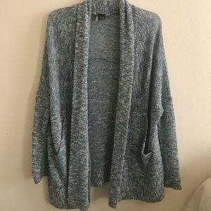 Heather knit sweater