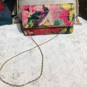 Francescas Collections Floral Clutch