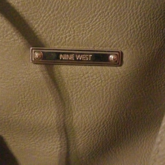 Nine West Olive Green Big Purse - Picture 2 of 3
