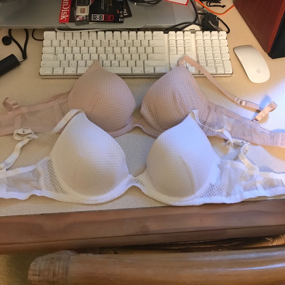 Two 34D push ups from H&M