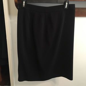 Ann Taylor black pencil skirt